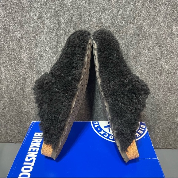 Birkenstock Big Buckle Shearling Clogs Women’s Size 39 (8-8.5) - Picture 7 of 12